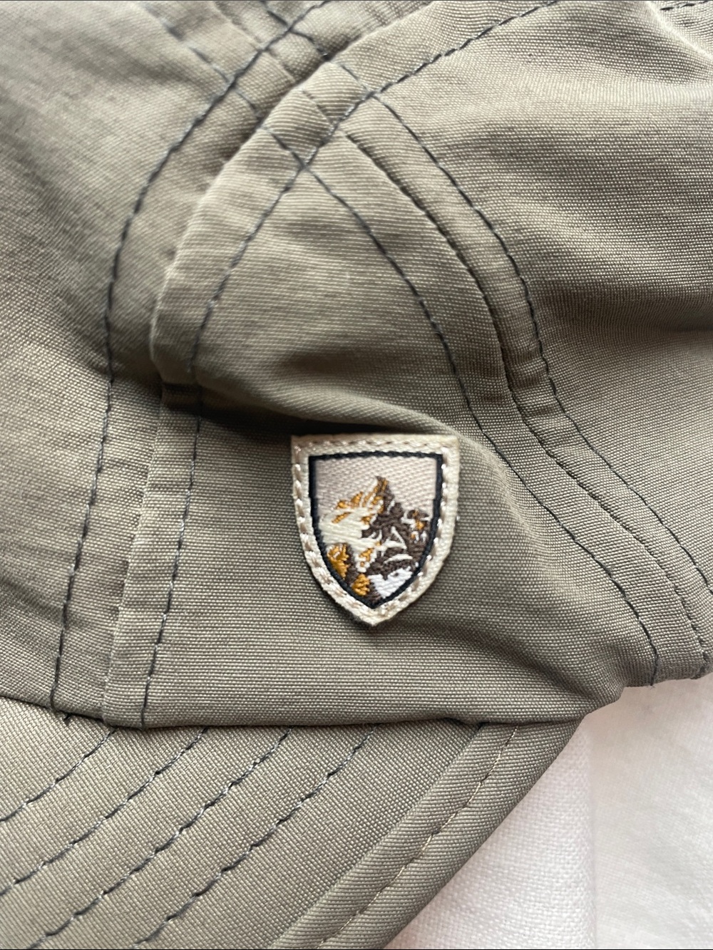 Kuhl Men's Cap — Olive Green with Shield Patch - Picture 7 of 7